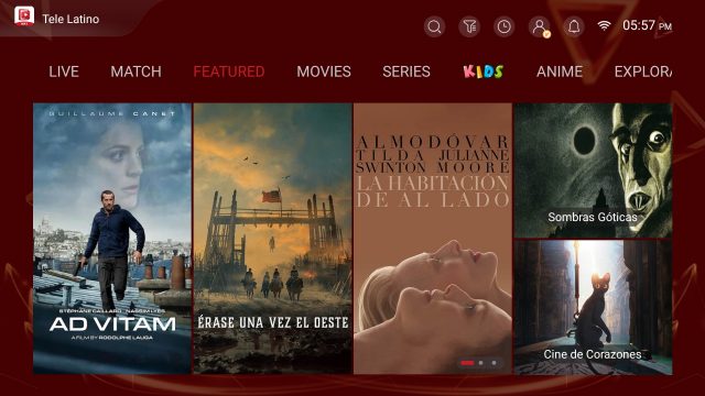 Tele Latino screenshot 640x360